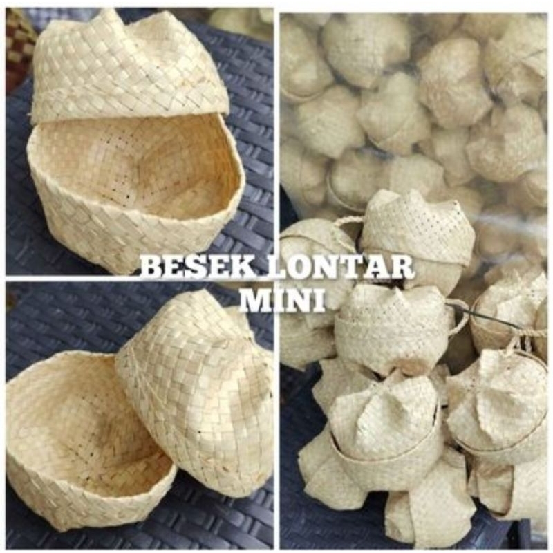BESEK LONTAR MINI 10CM