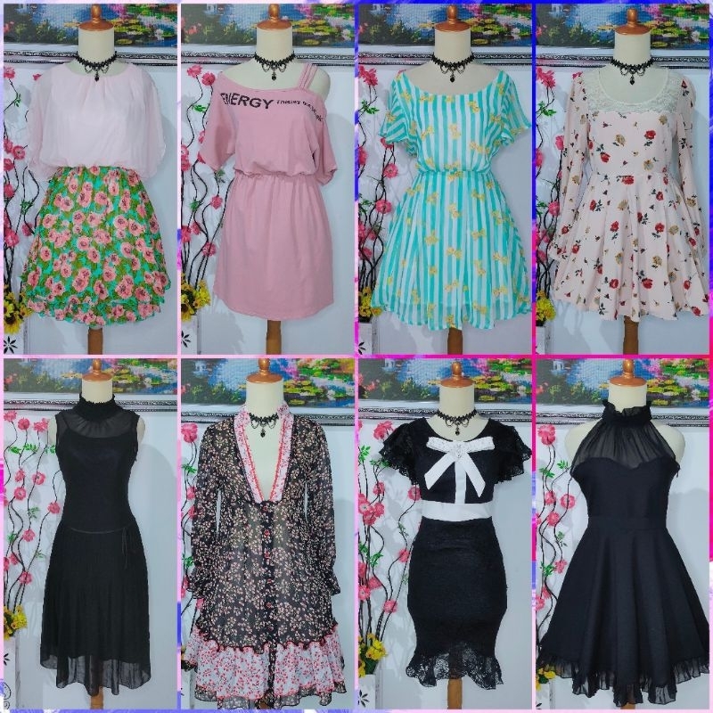 Dress preloved 3 / dress kawai / dress lucu / mini dress/ dress vintage / dress mini preloved / dress mini gemoy