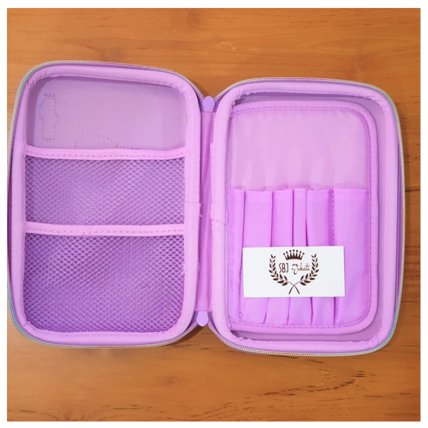 Tempat pensil Kotak pensil model mirip smiggle  Kittycorn Unicorn 3d Waterproof EVA Hardcase