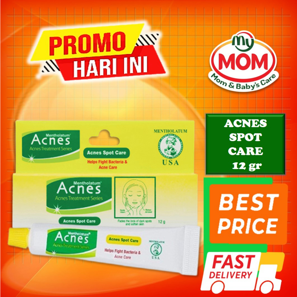 [BPOM] Acnes Spot Care 12gr / Krim Jerawat / Anti Jerawat / Acne Care Treatment / MY MOM