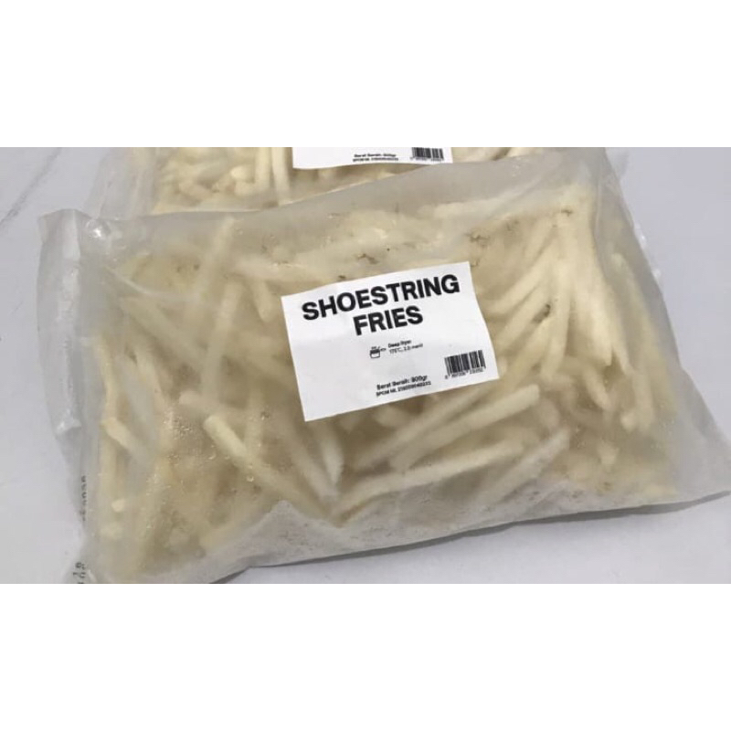 

Shoestring Fries (Fries Frozen) 900 gram