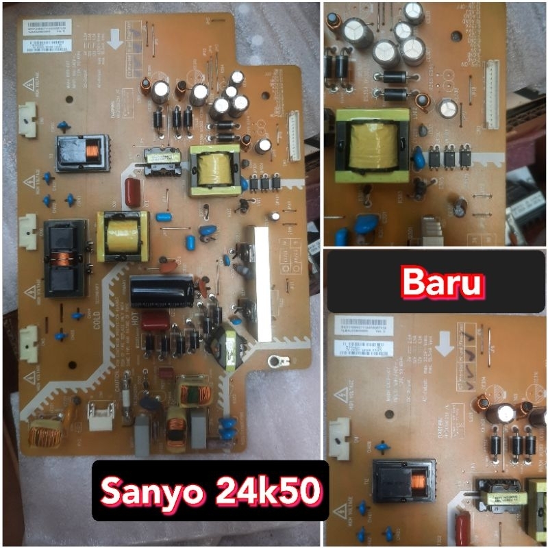 PSU TV SANYO 24K50 POWER SUPPLY TV SANYO 24K50