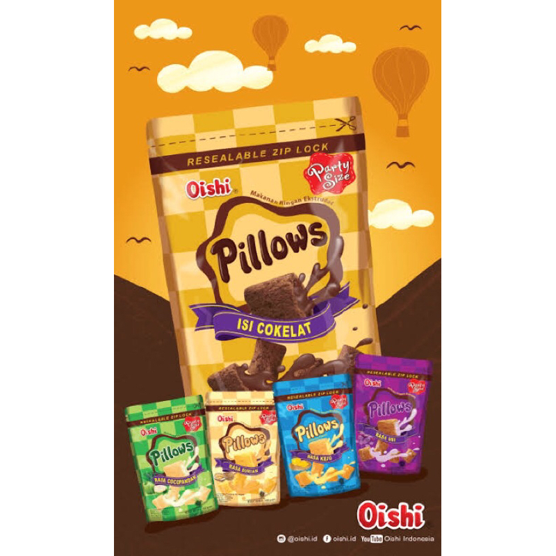 

oishi pillows random rasa