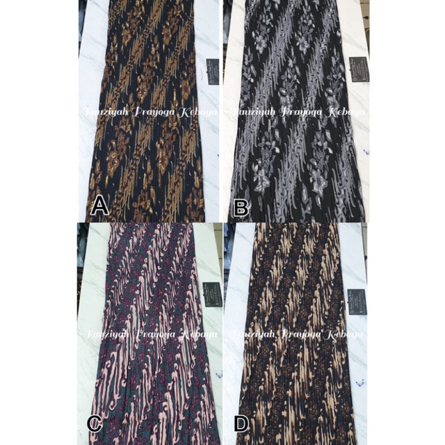 Rok Plisket Batik Bawahan Kebaya Motif Best Seller