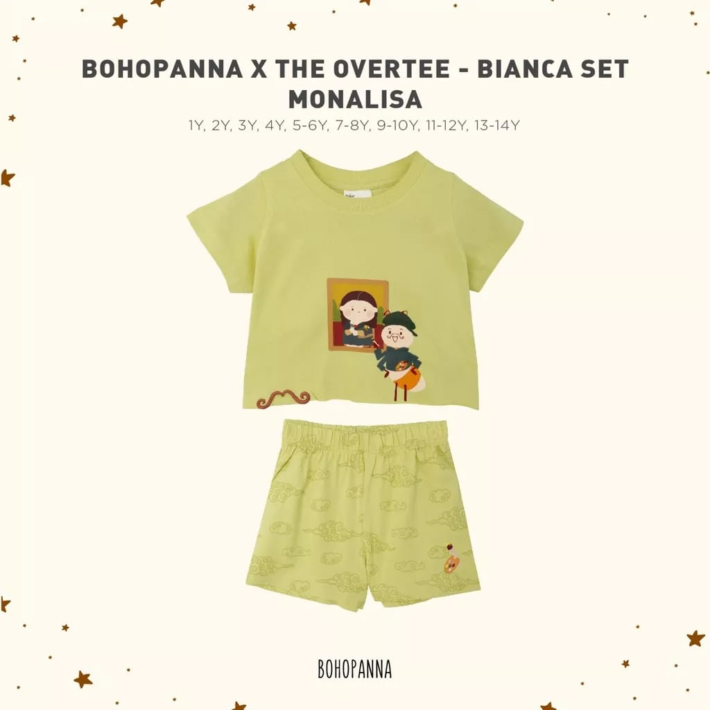 BOHOPANNA | BOHO | BOHO PANNA BIANCA SET BOHOPANNA X THE OVERTEE |SETELAN ANAK|BOHOPANNA|SETELAN ANAK PEREMPUAN