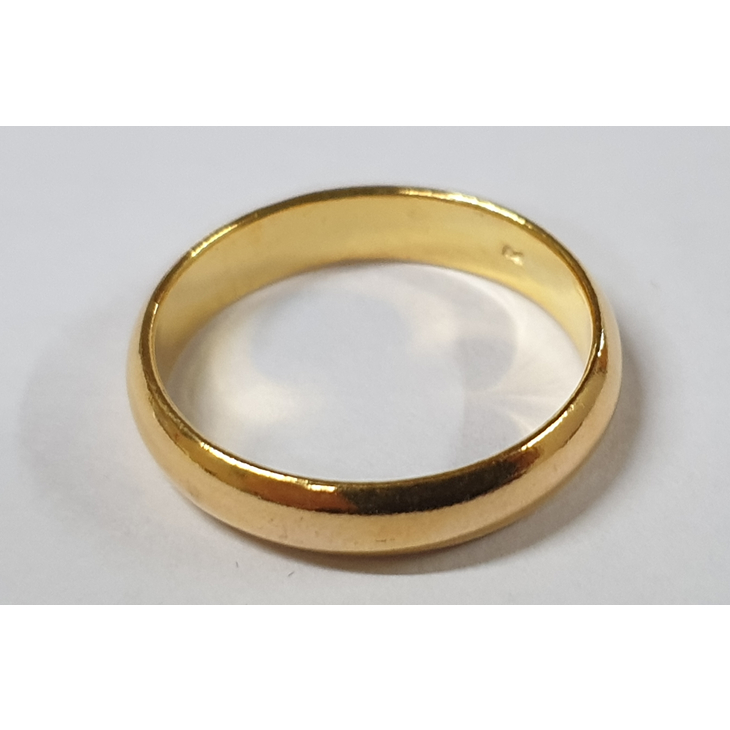 Aksesoris emas muda cincin polos