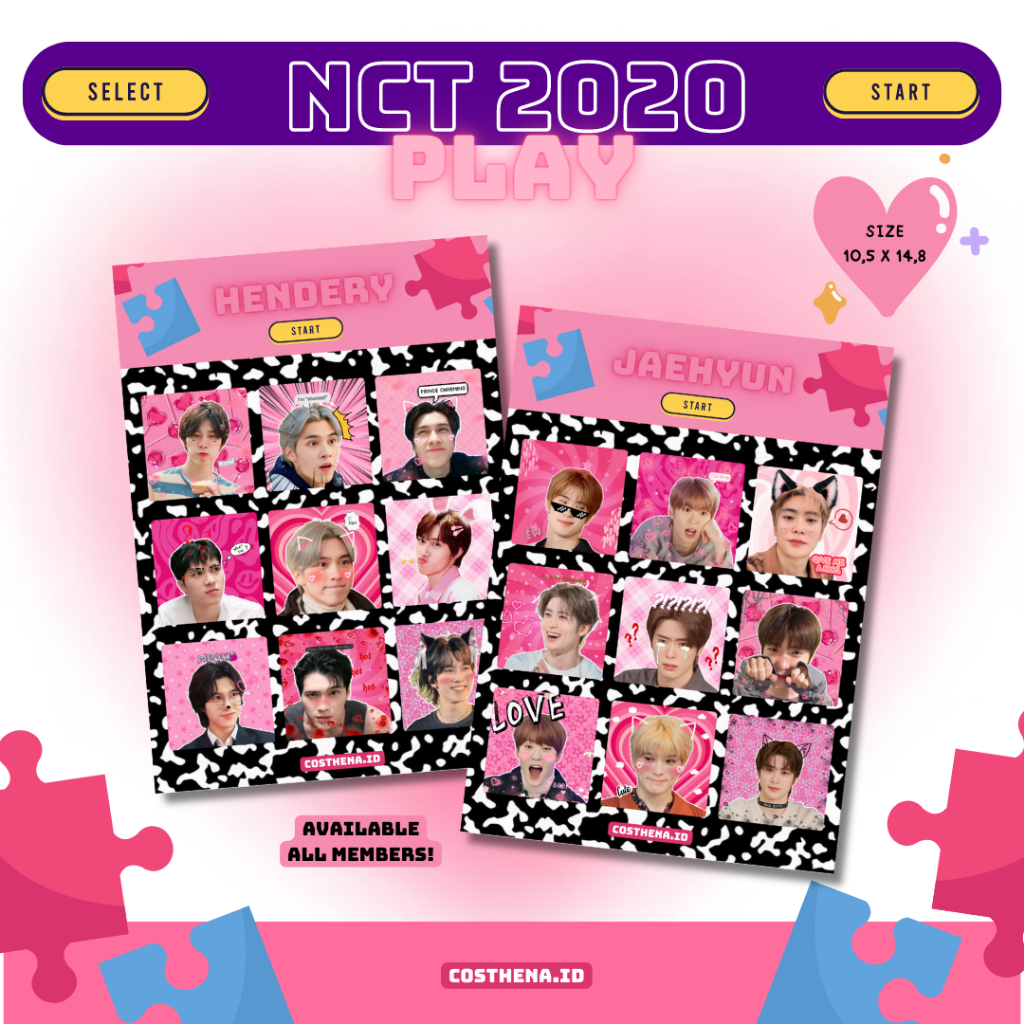 sticker play edition NCT 2020 A6