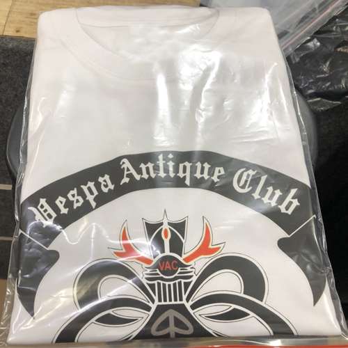 Kaos Vespa Antique Club Tshirt