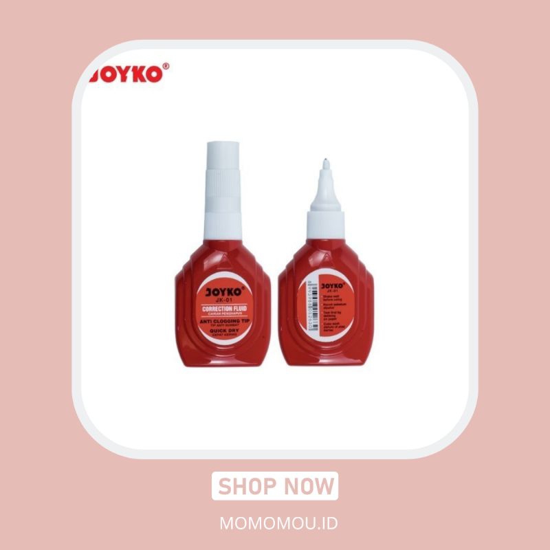 

CORRECTION FLUID JOYKO/ TIPE X CAIR JK-01