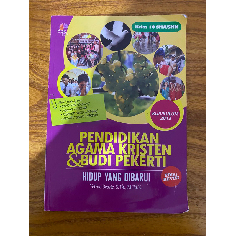 

buku pendidikan agama kristen & budi pekerti kelas 10 bekas preloved