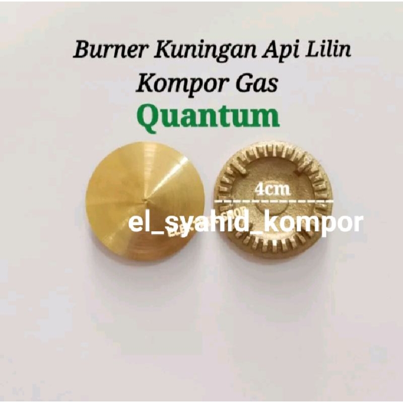 Burner api lilin Quantum 4cm