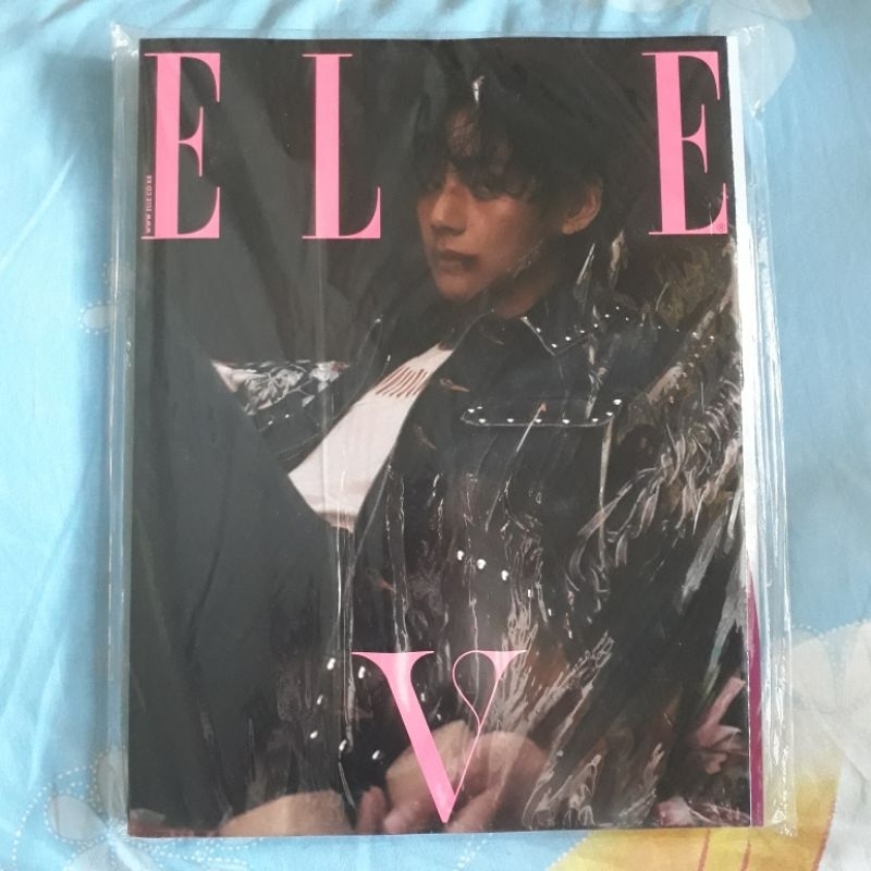 [READ DESC] MAJALAH ELLE MAGAZINE APRIL ISSUE TAEHYUNG BTS LIA ITZY BEOMGYU TAEHYUN TXT