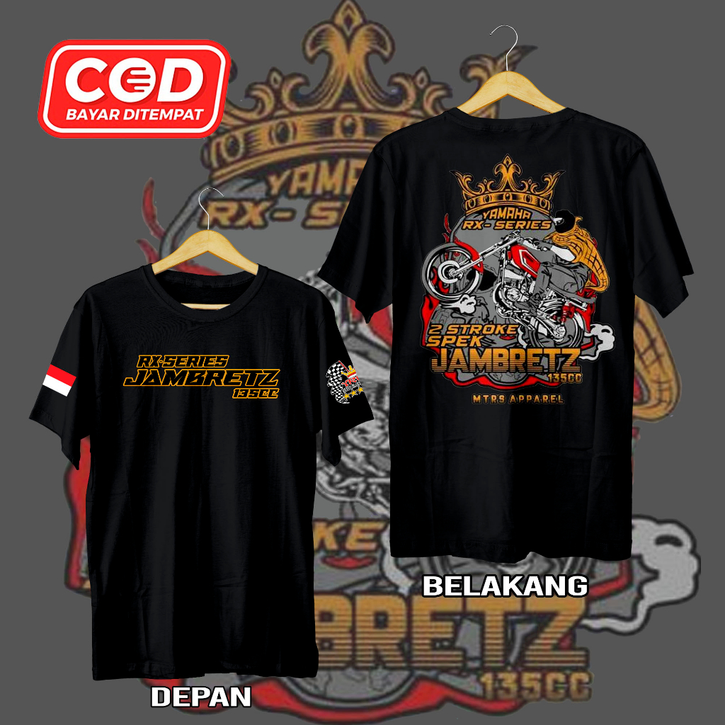 KAOS RX KING JAMBRET TAMPAN TERBARU  t shirt rxking