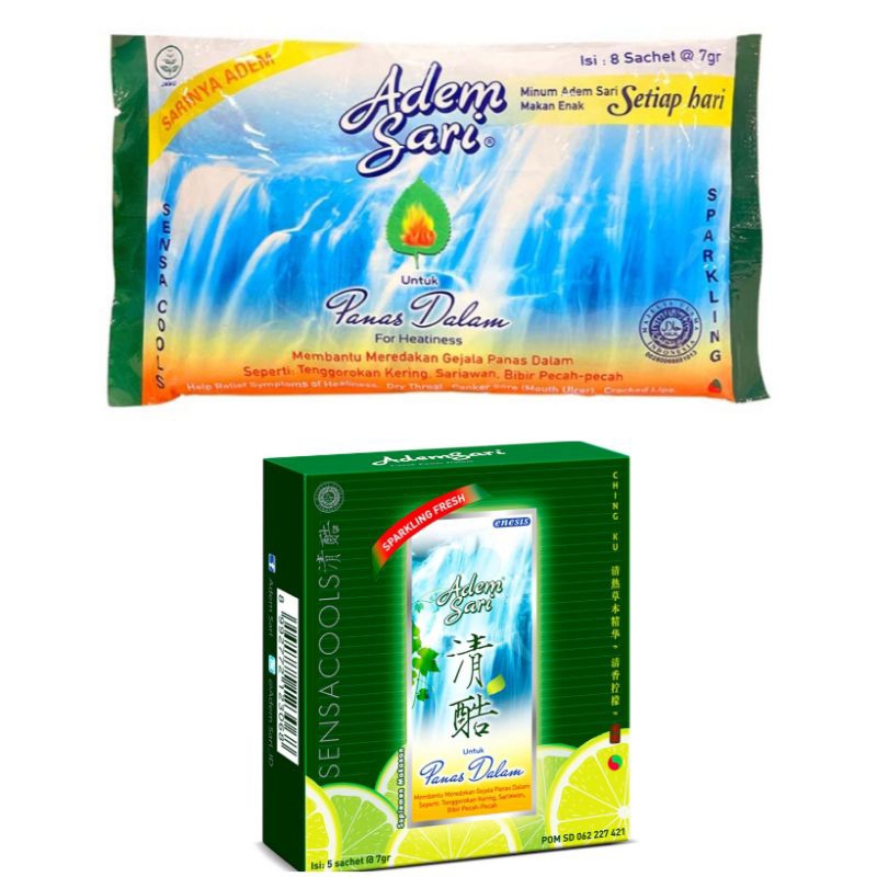 

Adem Sari Minuman Penyejuk Sachet