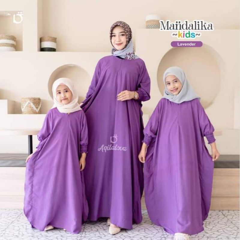 Couple kaftan Mandalika Lavender