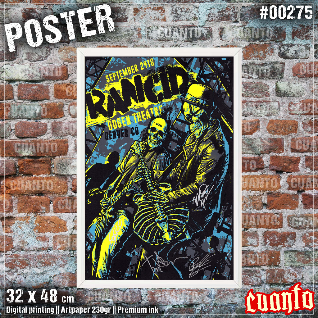 Poster Band Punk Rock Rancid