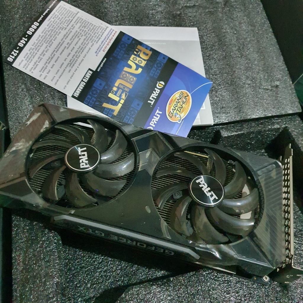 NVIDIA GTX 1660 TI Palit 6G GDDR6 VGA GAMING not GTX 1660 Super 1050 Ti 1060 1650