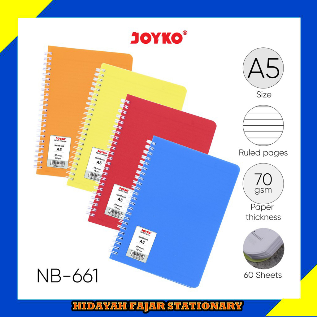 

Notebook-Buku Catatan Bergaris Joyko NB-661