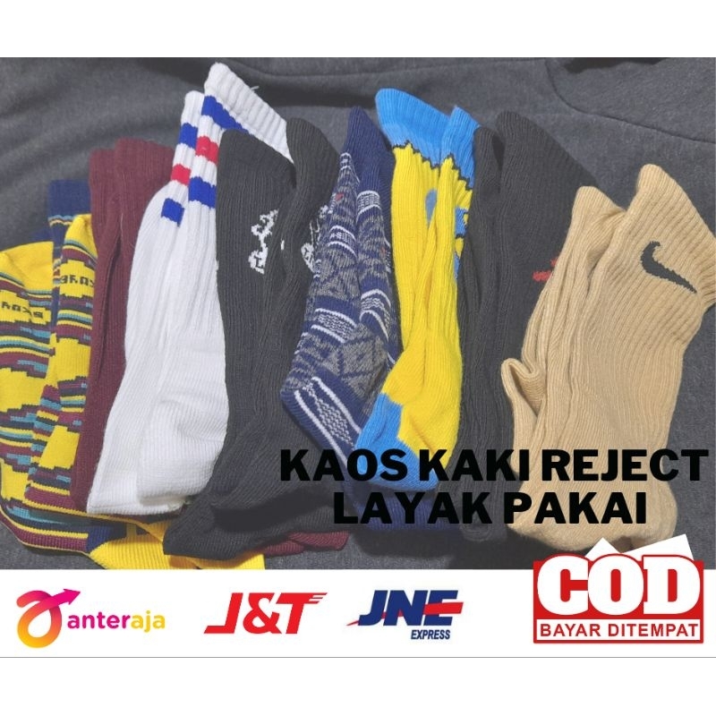 Kaos Kaki Reject layak pakai - pria & wanita