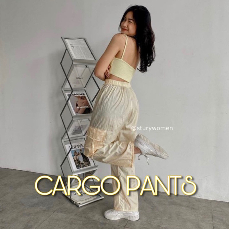 CARGO PANTS HW WANITA