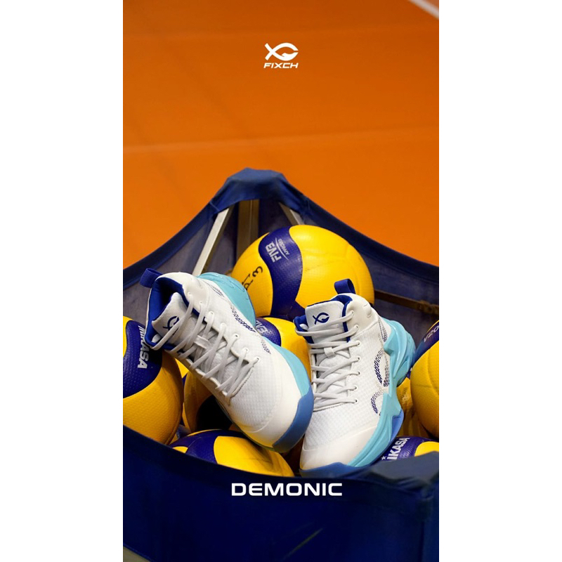 SEPATU VOLI / VOLLYBALL SHOES FIXCH DEMONIC