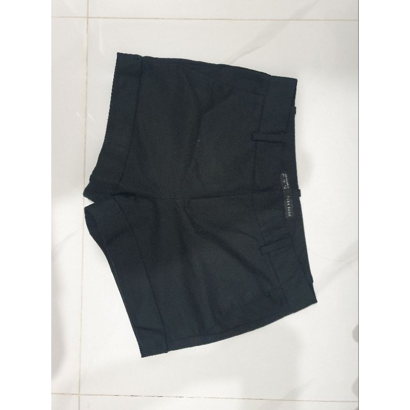preloved hotpants celana pendek wanita zara hitam