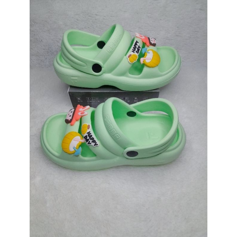 Sandal anak perempuan tali belakang FASHION FEEDOR IMPORT