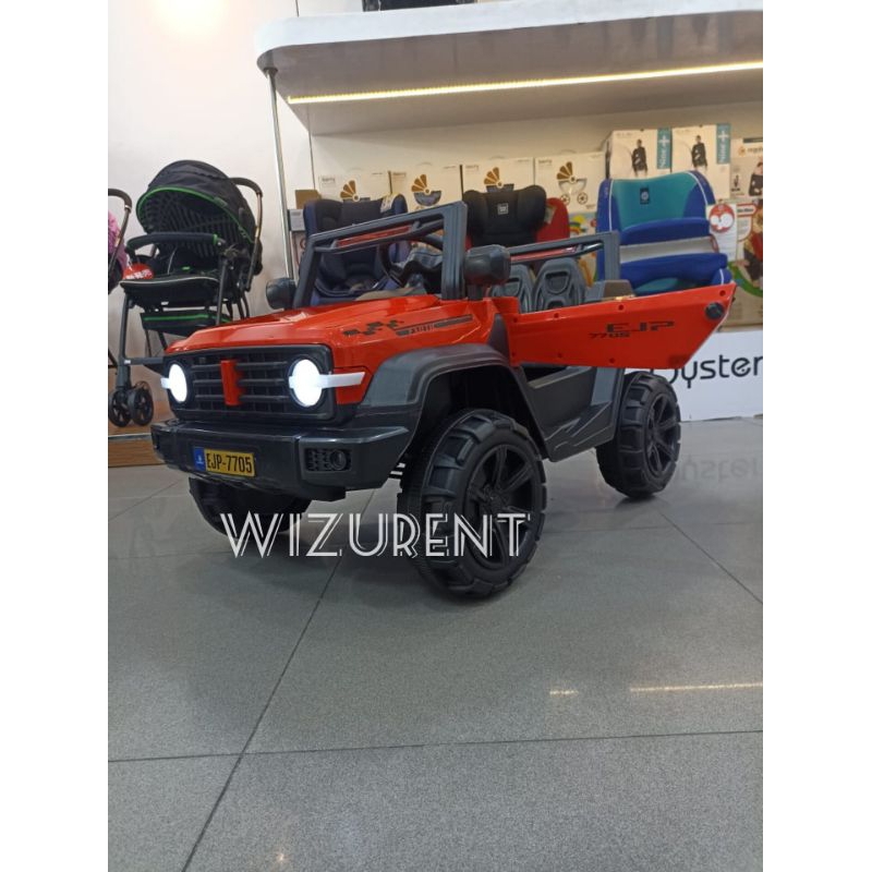 Mobil Aki Jeep Willys Style 12 volt