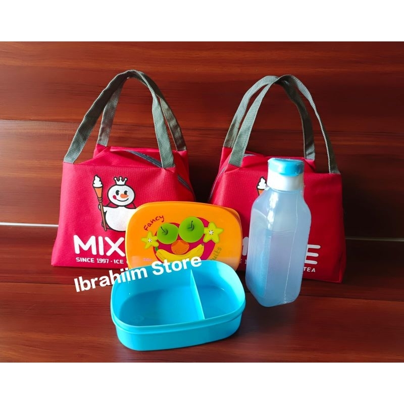 TAS BEKAL MAKANAN MIXUE / LUNCH BAG KARAKTER LUCU