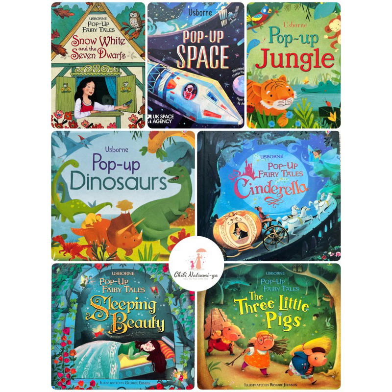 Usborne - Buku Cerita Anak Pop Up 3D Book