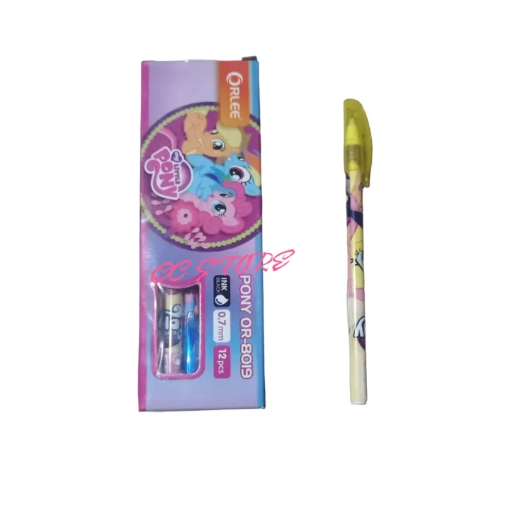 

Orlee Pulpen Ballpoint Ulir 1 Pak isi 12 karakter