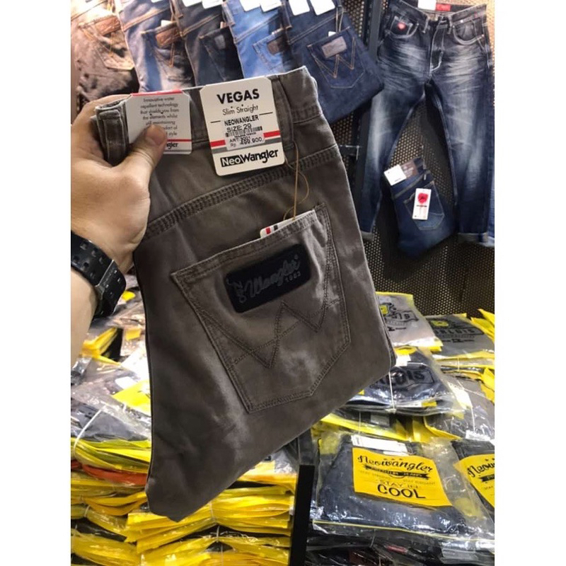 Celana Panjang Pria Wangler Vegas Original Celana Kanvas Pria Slim Straight Celana Chinos Ori Celana