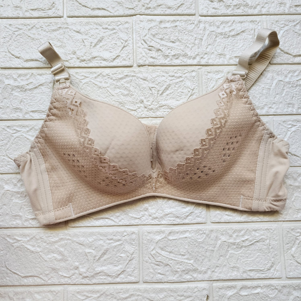 Bra bh menyusui maternity renda tengah kait atas cup C size 36 - 42 BF - 0603