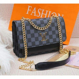 tas slempang wanita - tas bahu elegan tali rantai