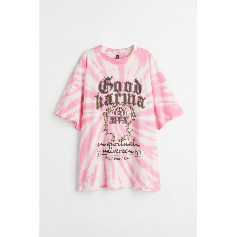 Oversized T-shirt in soft, printed cotton jersey by hnm