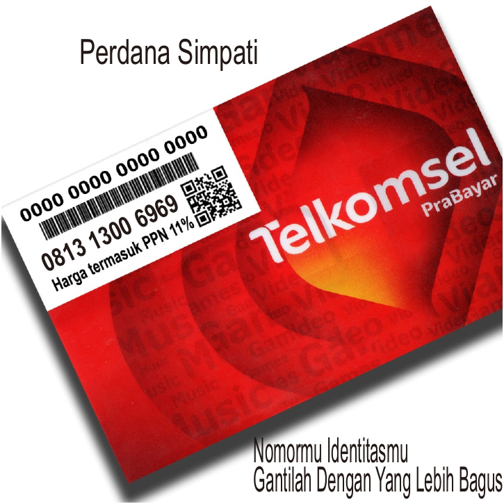 Nomor Cantik Simpati 6969 Angka Hoki Nomer Rapi Perdana Telkomsel Sempati 006969