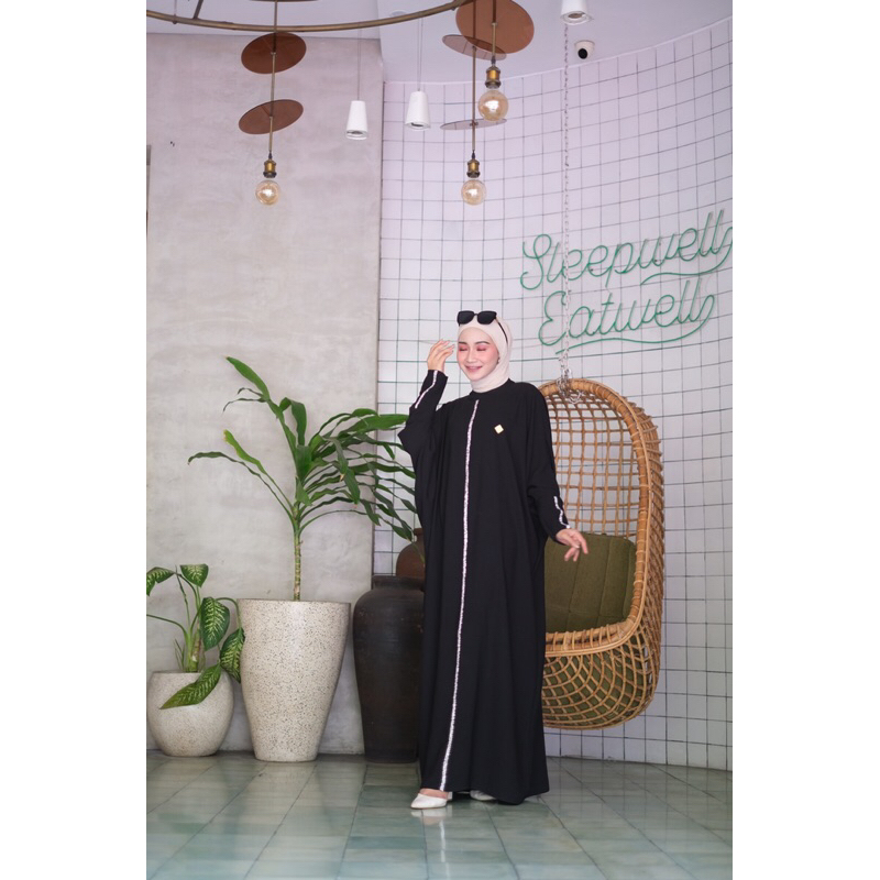 mecca abaya | dress premium | baju muslim | sarimbit lebaran | po preorder