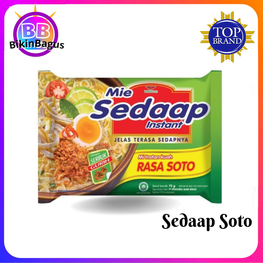 

Mie Instan Sedaap Mie Instant Soto Wings Mi Sedaap Soto Enak Mantul EXP LAMA