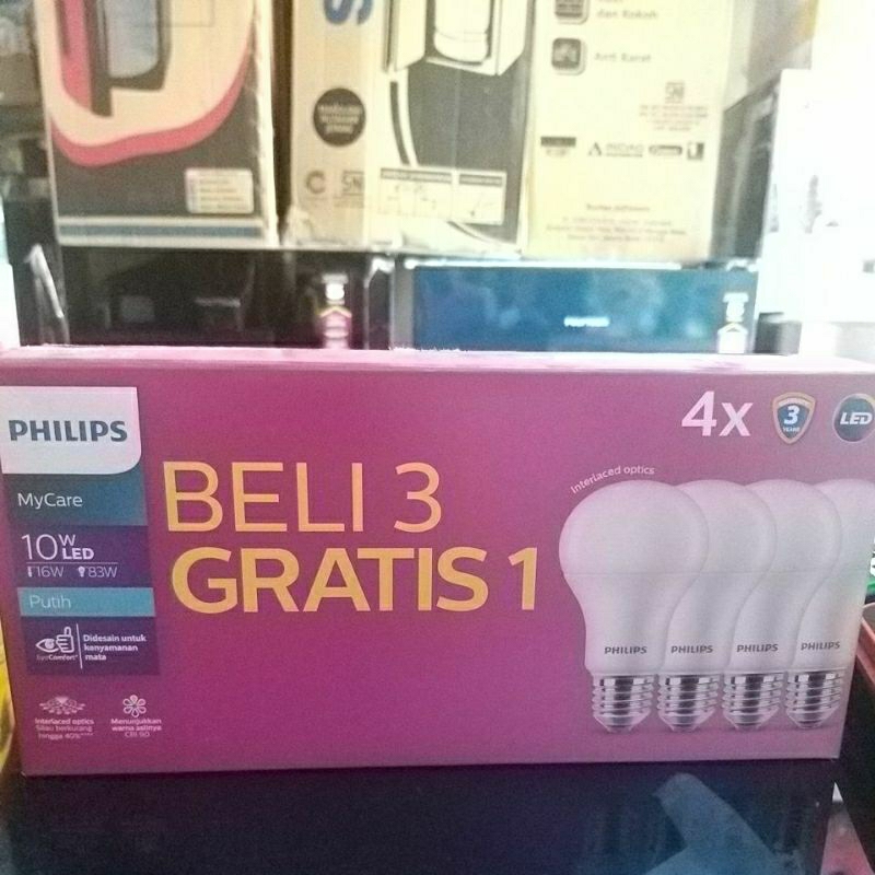 Lampu LED 10watt Philips