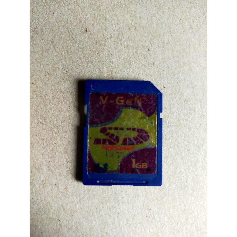 SD CARD KARTU MEMORI VGEN 1GB SEKEN NORMAL