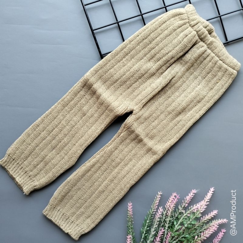 legging bayi legging rajut bayi 6-24 bulan