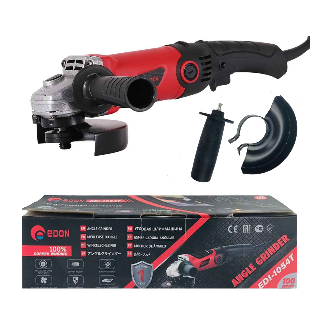 Angle Grinder * Edon ED1-1054T * Mesin Gerinda Tangan * Mesin Grinda Listrilk