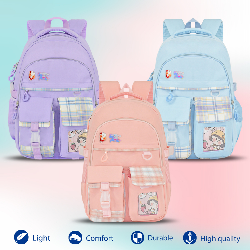 Newtonkids-Tas Ransel Sekolah Anak SD WH Kulkas/Backpack Anak Openset Terkini/Fashion Anak Terkini/Tas Import