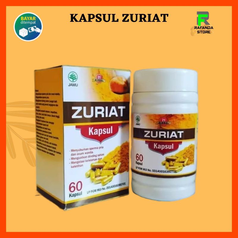 Kapsul Buah Zuriat 60 Kapsul