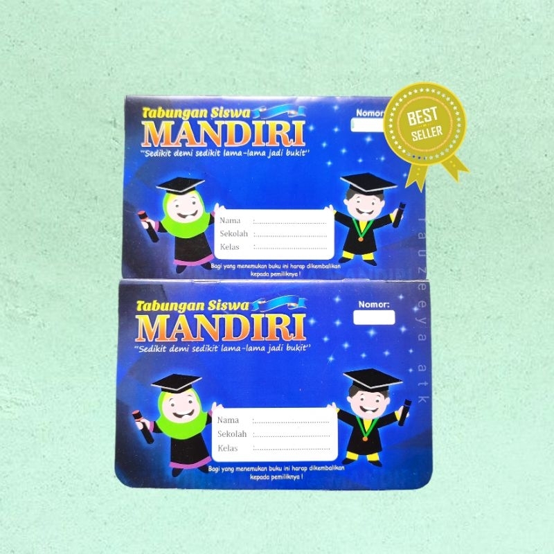 

Buku Tabungan Anak Mandiri Sekolah TKQ DTA MDA