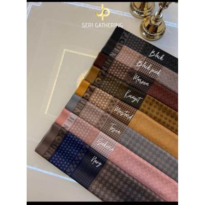 Hijab Jilbab JOURNEY SCARVES Terbaru Original Branded SERI GATHERING