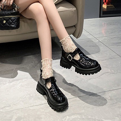 AVANCEID 1927 Sepatu Sneakers Boots Wanita Kerja Docmart Hitam Import