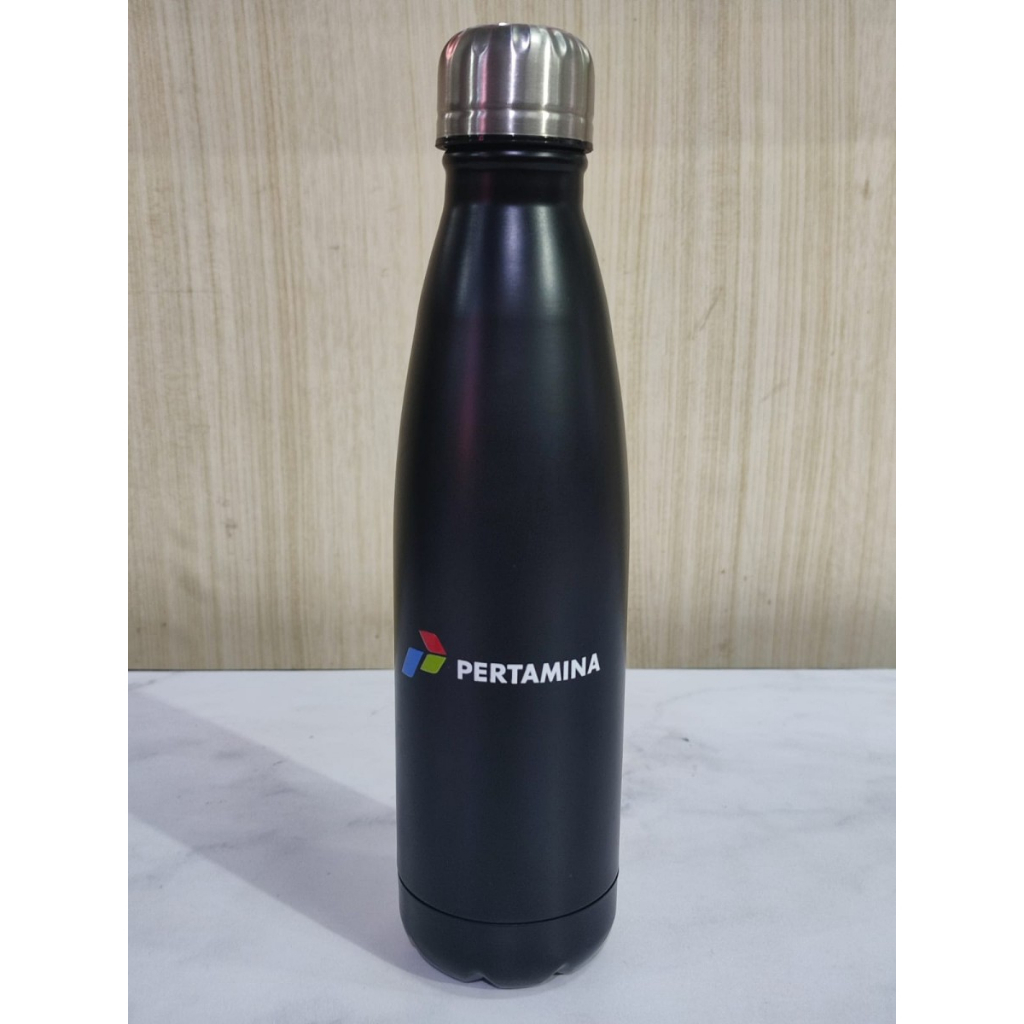 Termos Bowling Logo PERTAMINA Custom Logo 1 Sisi Timbul/ Tumblr Custom