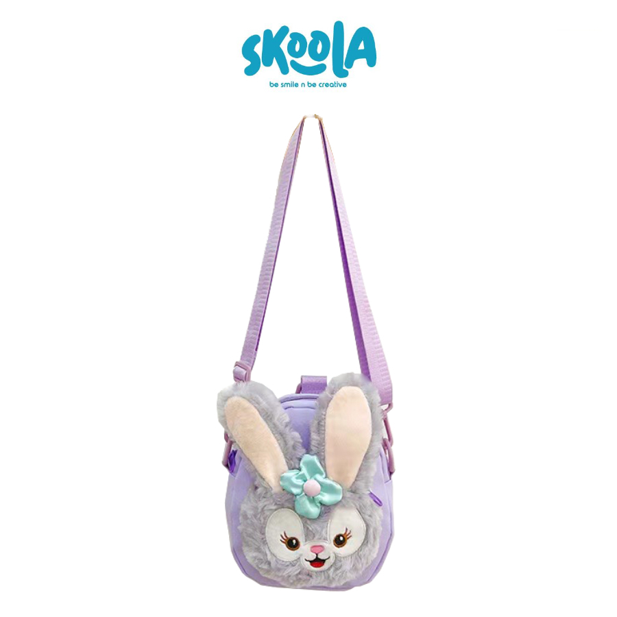 Skoola Tas Anak Perempuan PAUD Remaja Waistbag Selempang Boneka 2in1 Rabbit - Duffy