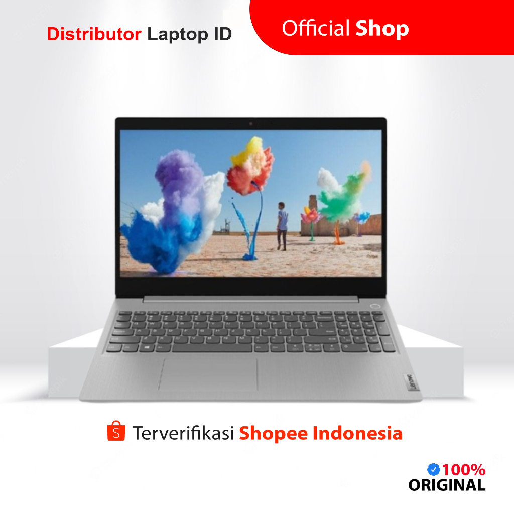 LAPTOP LENOVO IDEAPAD SLIM 3 3i CELERON PENTIUM AMD ATHLON / GARANSI RESMI LENOVO INDONESIA / CICILAN 0%